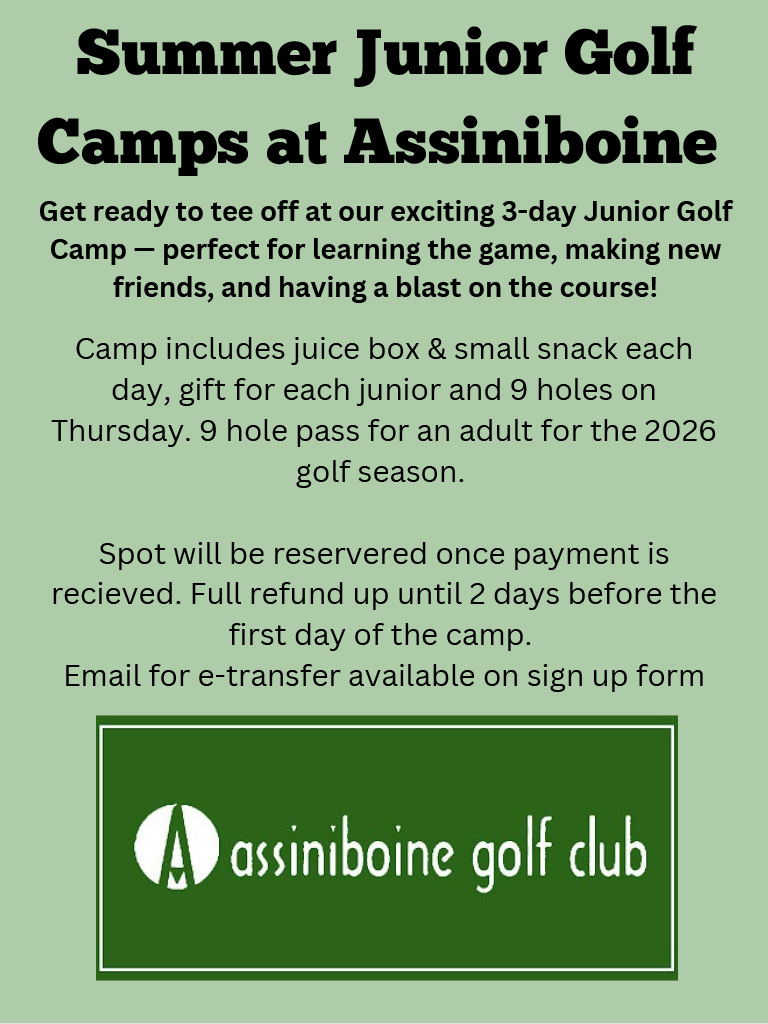 Summer Junior Golf Camps 2026